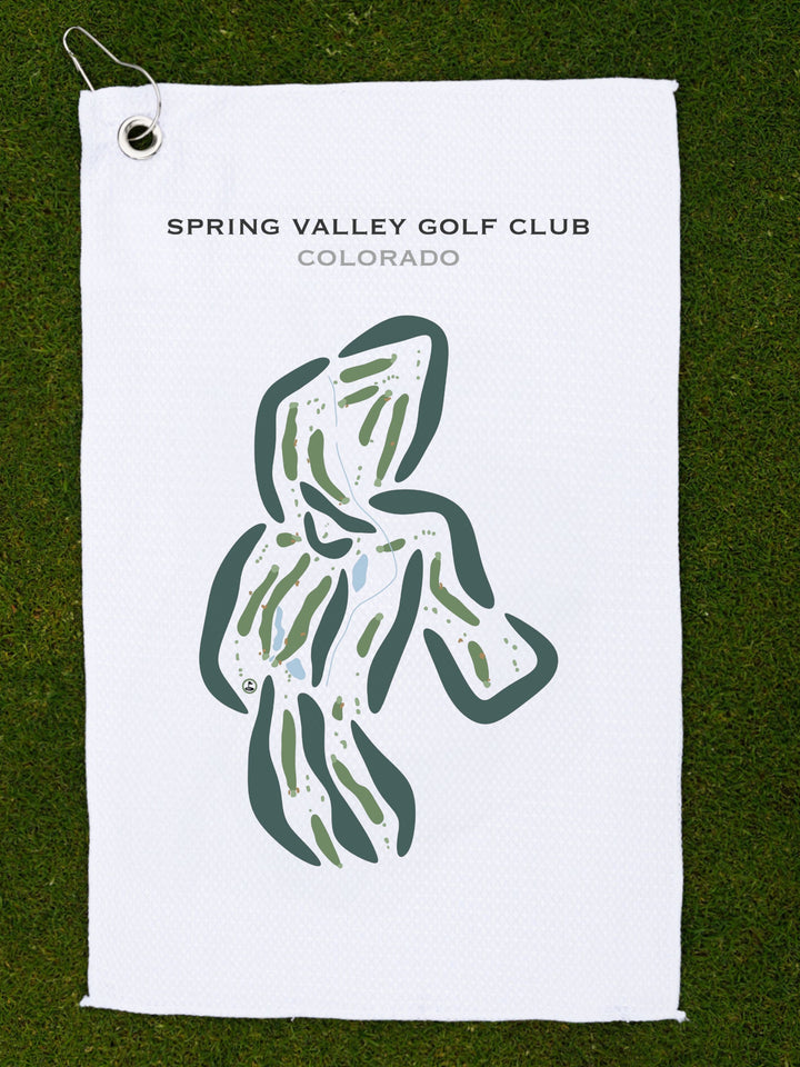 Spring Valley Golf Club, Colorado - Printed Golf Courses