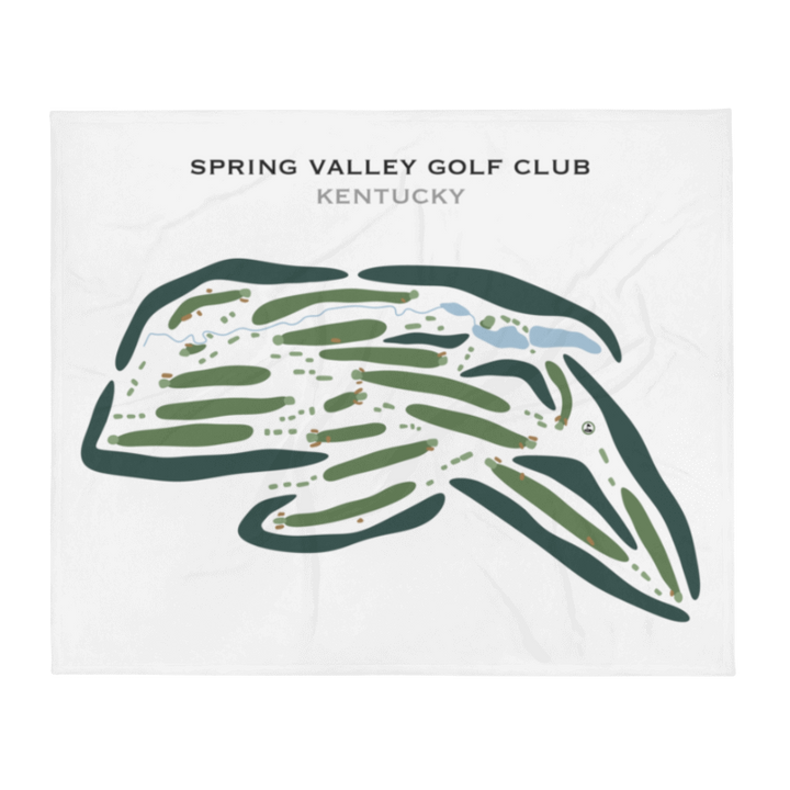 Spring Valley Golf Club, Kentucky - Printed Golf Courses