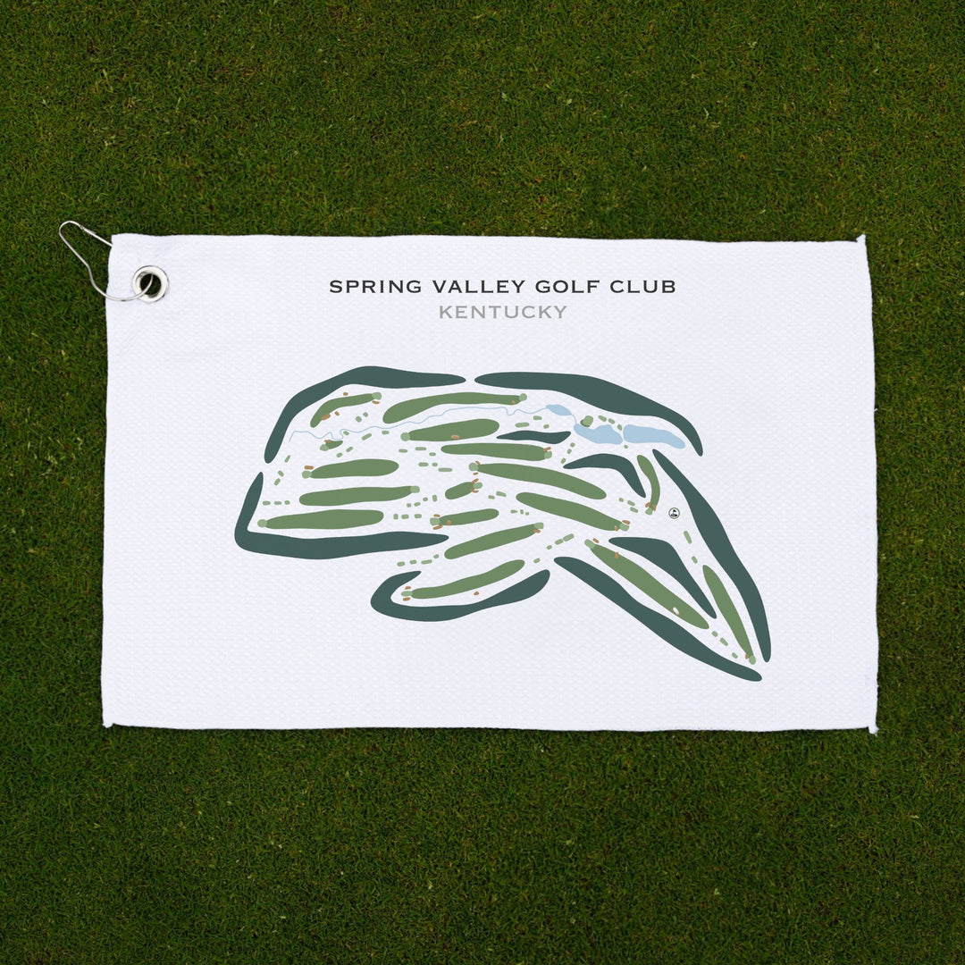 Spring Valley Golf Club, Kentucky - Printed Golf Courses