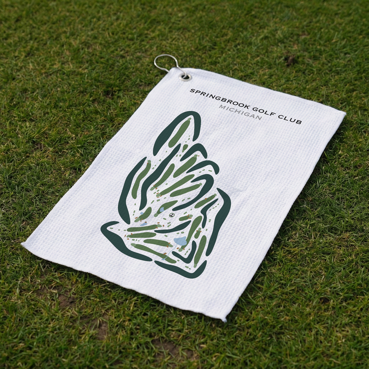 Springbrook Golf Club, Michigan - Printed Golf Courses