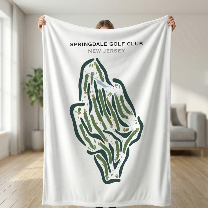 Springdale Golf Club, New Jersey - Printed Golf Courses