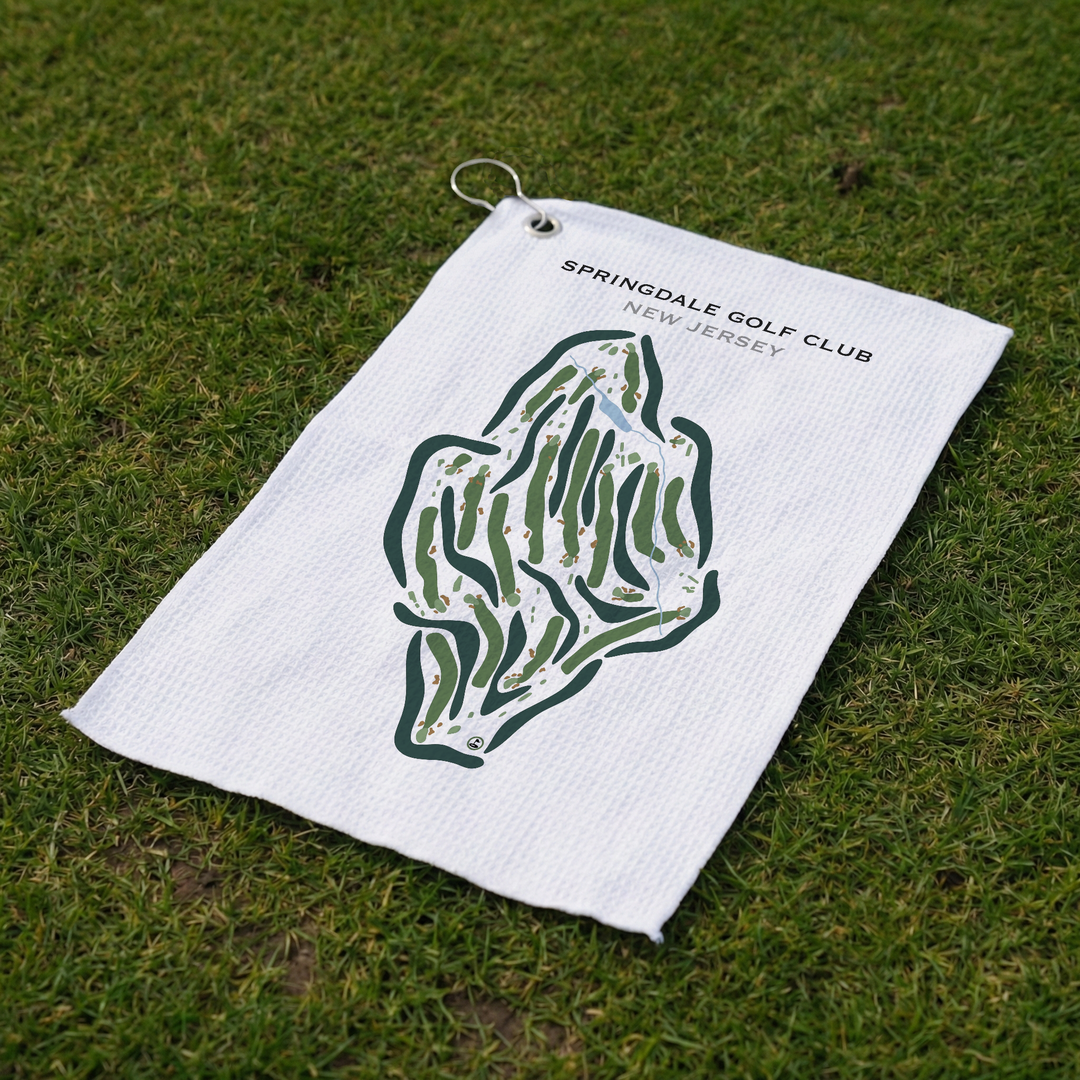 Springdale Golf Club, New Jersey - Printed Golf Courses
