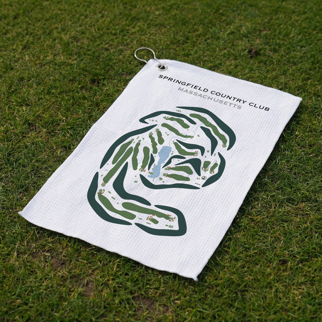 Springfield Country Club, Massachusetts - Printed Golf Courses