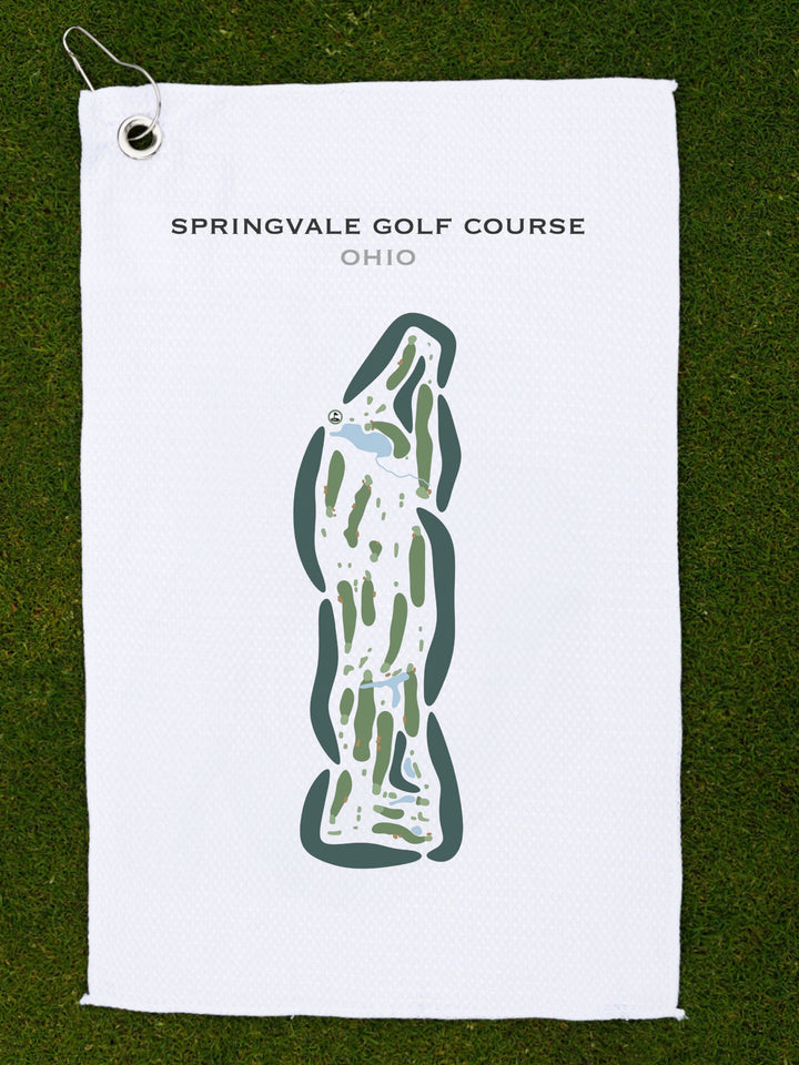 Springvale Golf Course, Ohio - Printed Golf Courses
