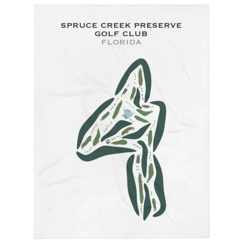 Spruce Creek Preserve Golf Club, Florida - Printed Golf Courses