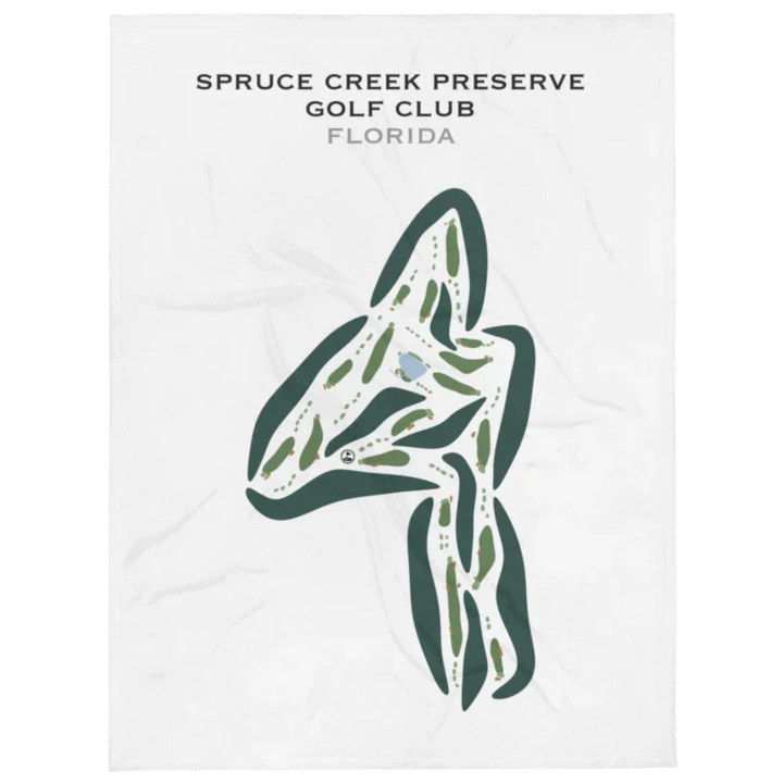 Spruce Creek Preserve Golf Club, Florida - Printed Golf Courses