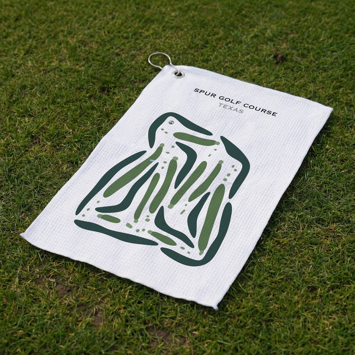 Spur Golf Course, Texas - Printed Golf Courses