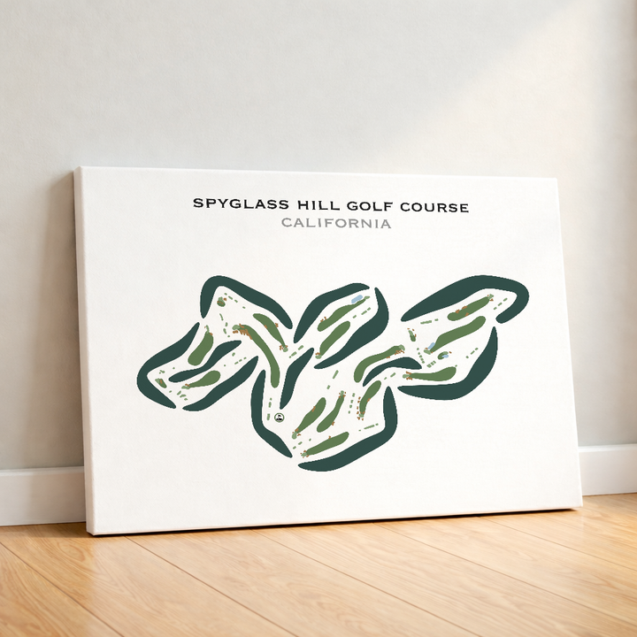 Spyglass Hill Golf Course, California - Printed Golf Courses