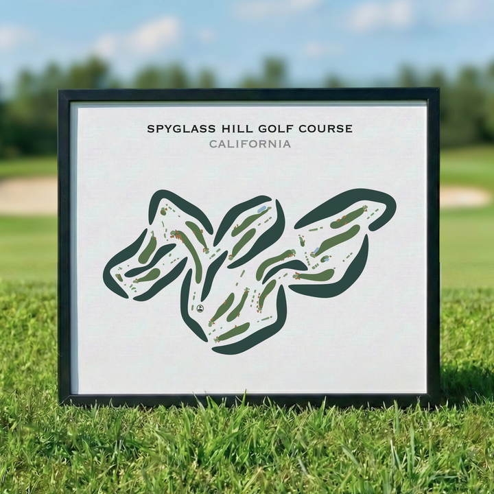 Spyglass Hill Golf Course, California - Printed Golf Courses