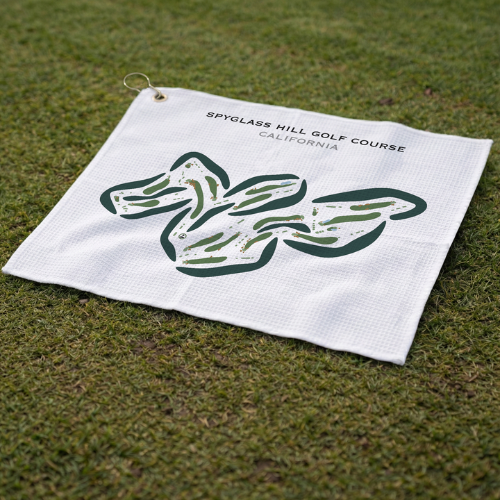 Spyglass Hill Golf Course, California - Printed Golf Courses