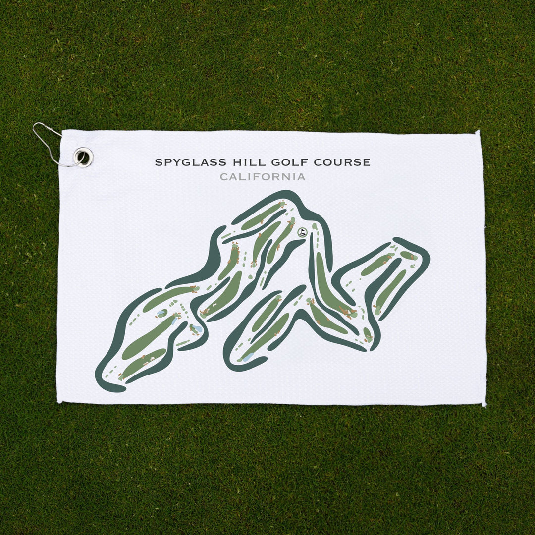 Spyglass Hill Golf Course, California - Printed Golf Courses