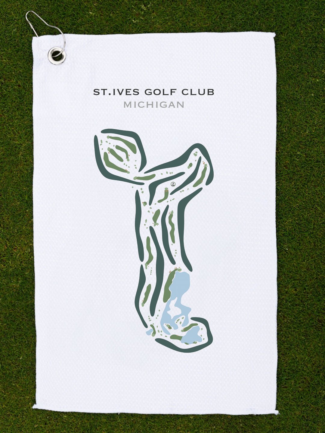 St. Ives Golf Club, Michigan - Printed Golf Courses