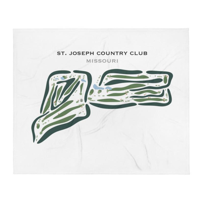 St. Joseph Country Club, Missouri - Printed Golf Courses - Golf Course Prints