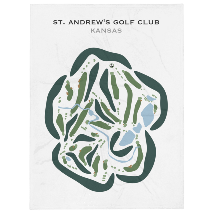 St Andrews Golf Club, Kansas - Printed Golf Courses