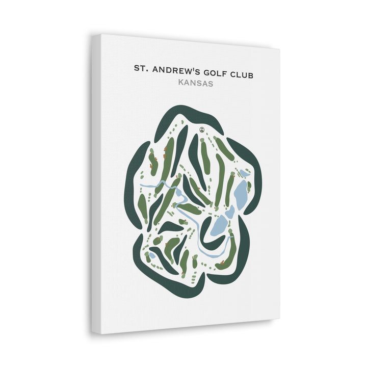 St Andrews Golf Club, Kansas - Printed Golf Courses