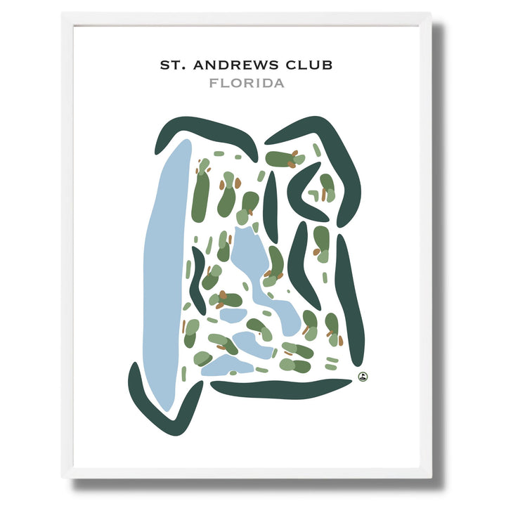 St. Andrews Club, Florida - Printed Golf Courses