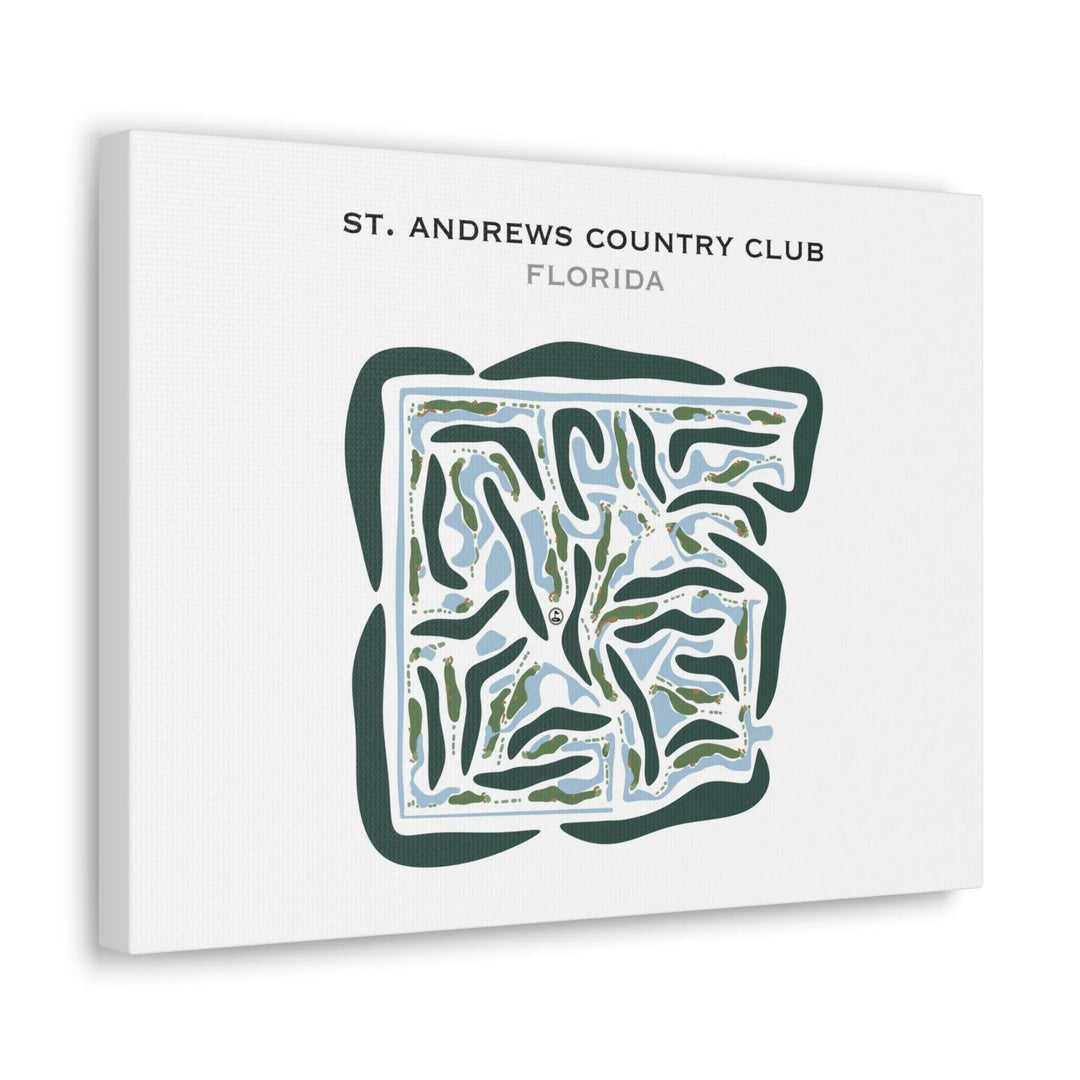 St Andrews Country Club, Florida - Printed Golf Courses