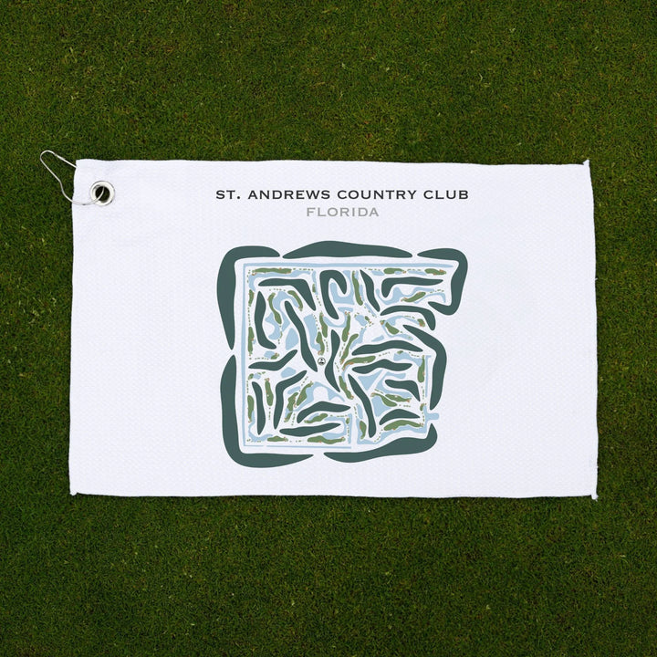 St Andrews Country Club, Florida - Printed Golf Courses