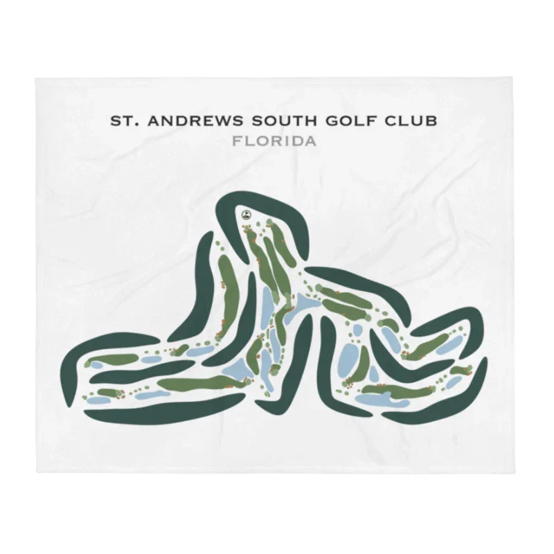St. Andrews South Golf Club, Florida - Printed Golf Courses