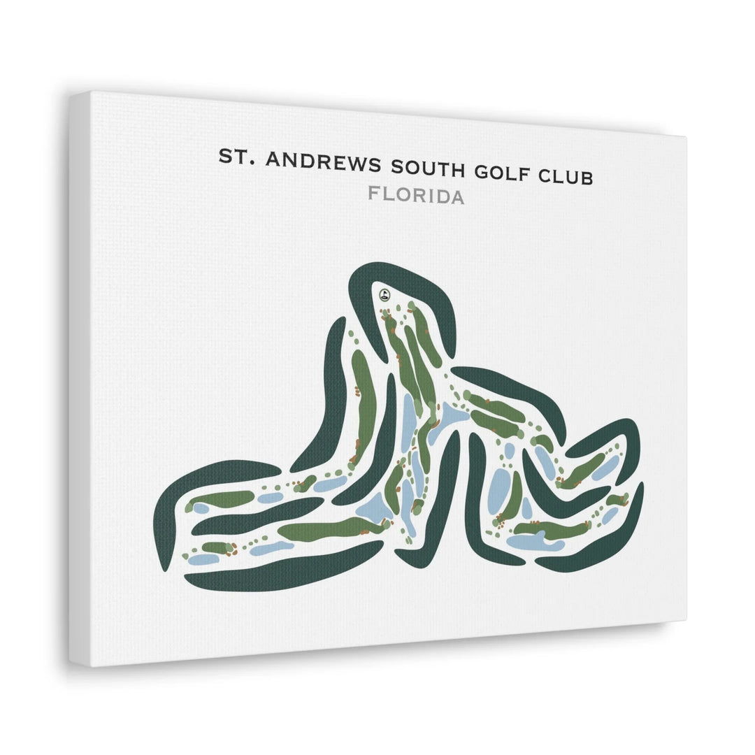 St. Andrews South Golf Club, Florida - Printed Golf Courses