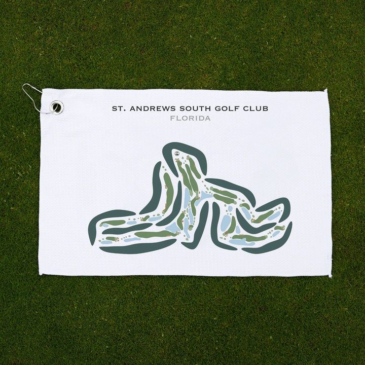 St. Andrews South Golf Club, Florida - Printed Golf Courses