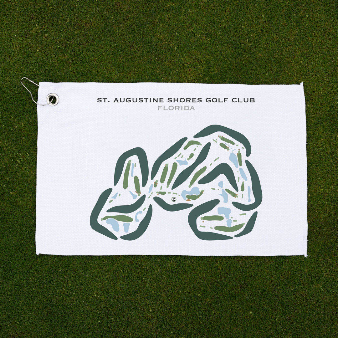 St. Augustine Shores Golf Club, Florida - Printed Golf Courses