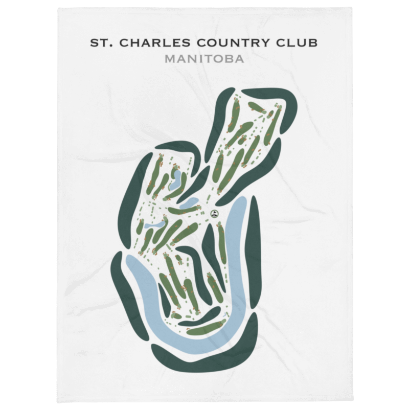 St Charles Country Club, Manitoba - Printed Golf Courses
