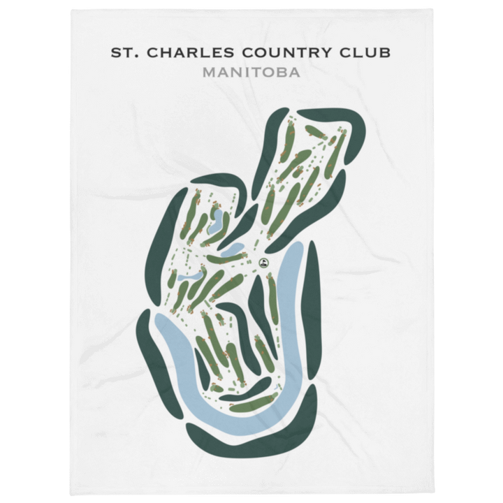 St Charles Country Club, Manitoba - Printed Golf Courses