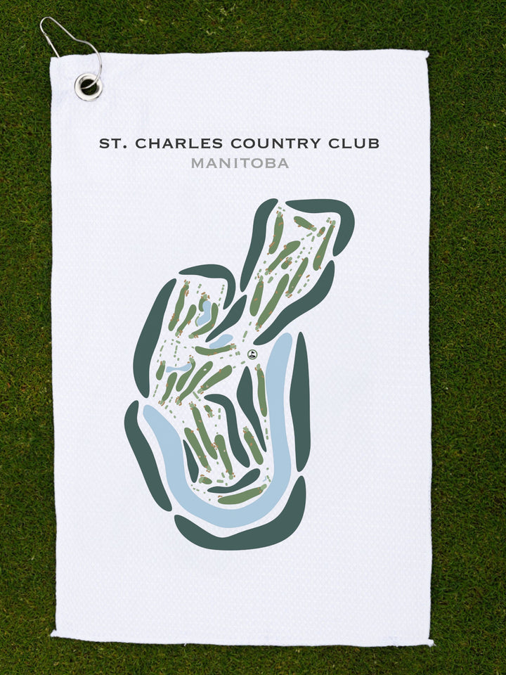 St Charles Country Club, Manitoba - Printed Golf Courses