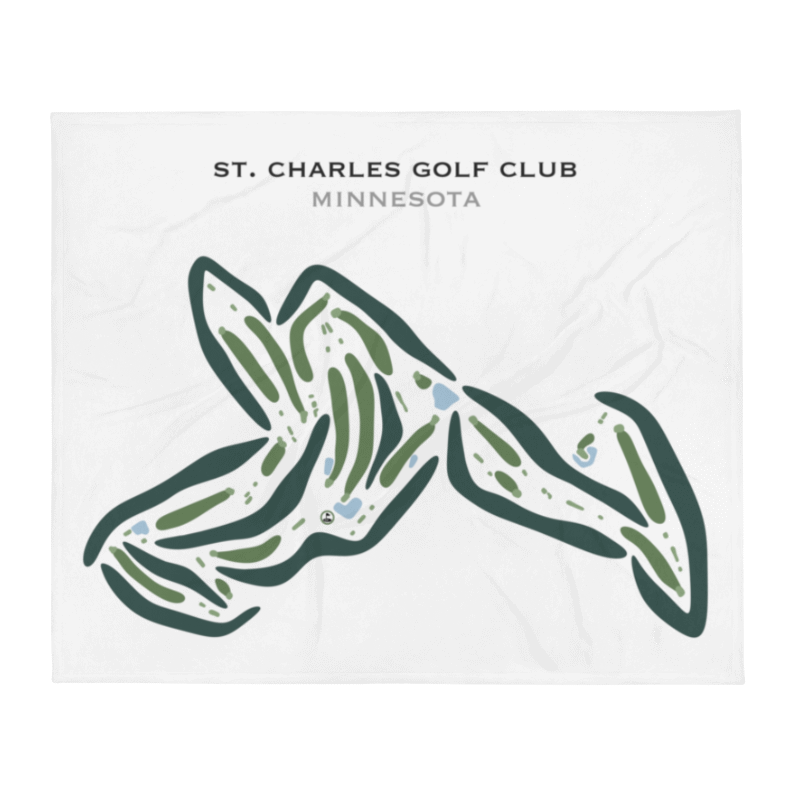 St. Charles Golf Club, Minnesota - Printed Golf Courses