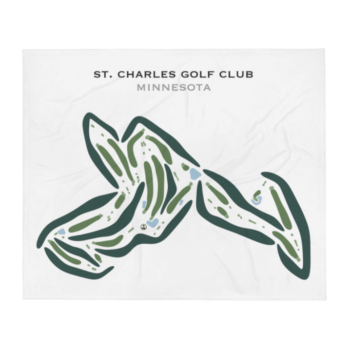 St. Charles Golf Club, Minnesota - Printed Golf Courses