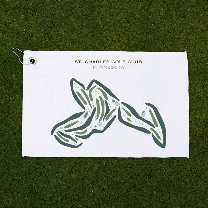 St. Charles Golf Club, Minnesota - Printed Golf Courses