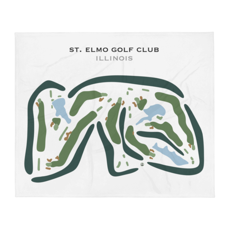 St. Elmo Golf Club, Illinois - Printed Golf Courses