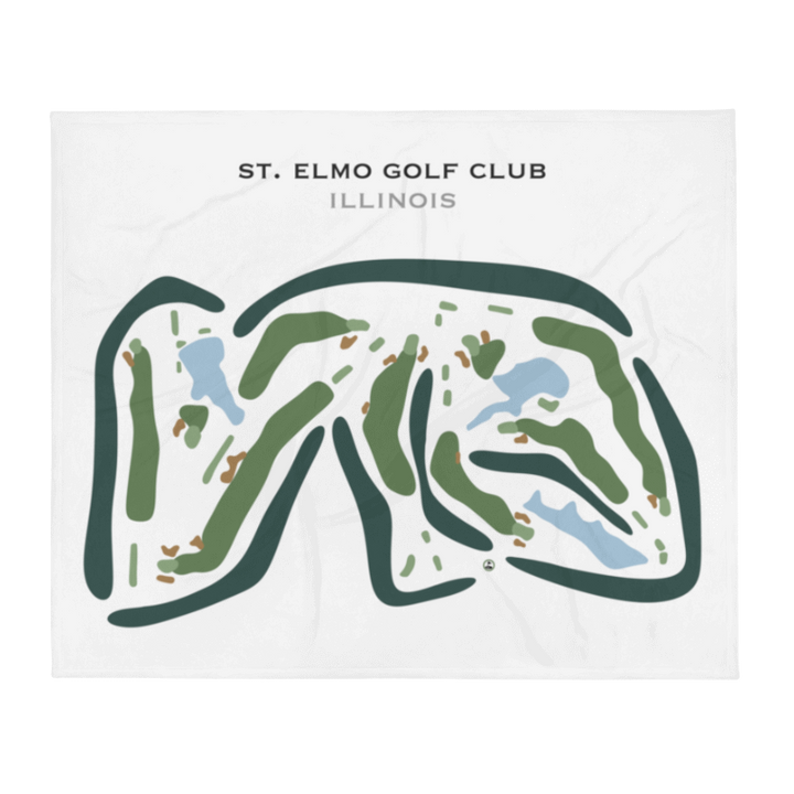 St. Elmo Golf Club, Illinois - Printed Golf Courses