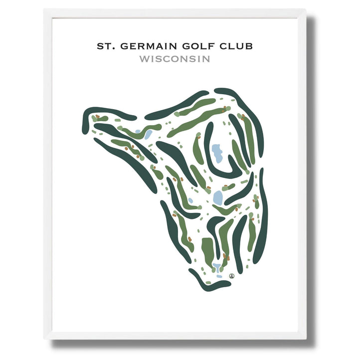 St Germain Golf Club, Wisconsin - Golf Course Prints