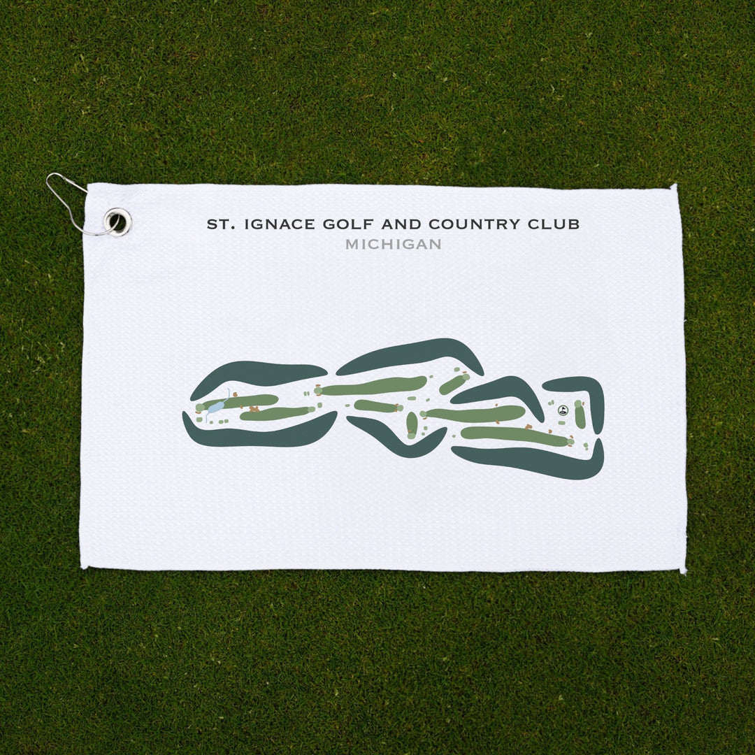 St. Ignace Golf & Country Club, Michigan - Printed Golf Courses