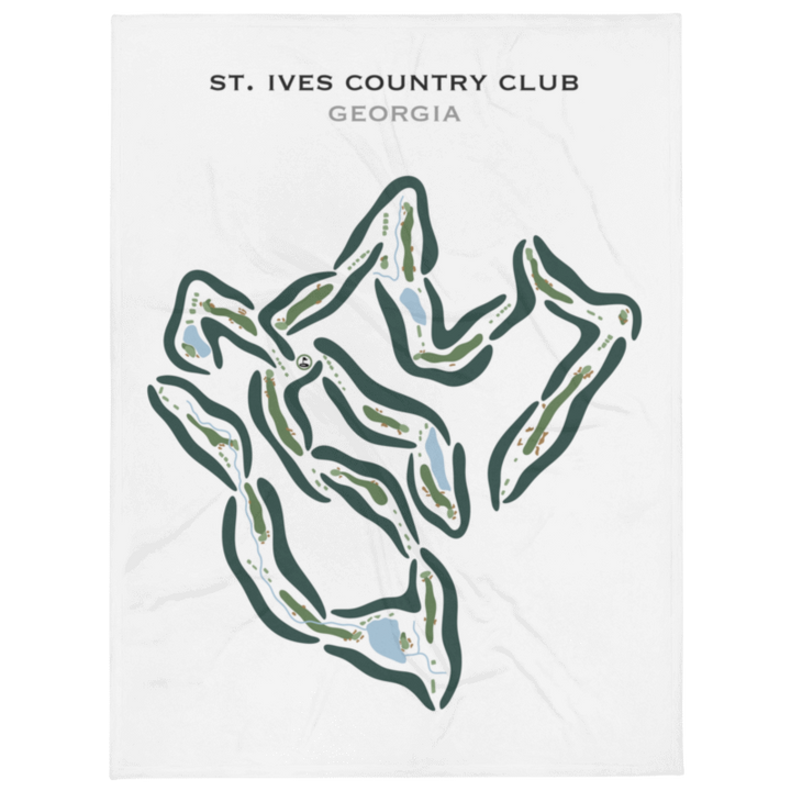 St. Ives Country Club, Georgia - Printed Golf Courses