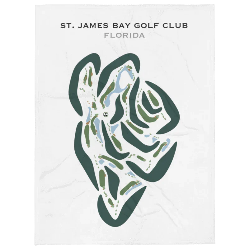 St James Bay Golf Club, Florida - Printed Golf Courses