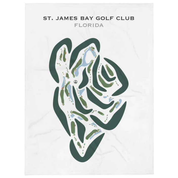 St James Bay Golf Club, Florida - Printed Golf Courses