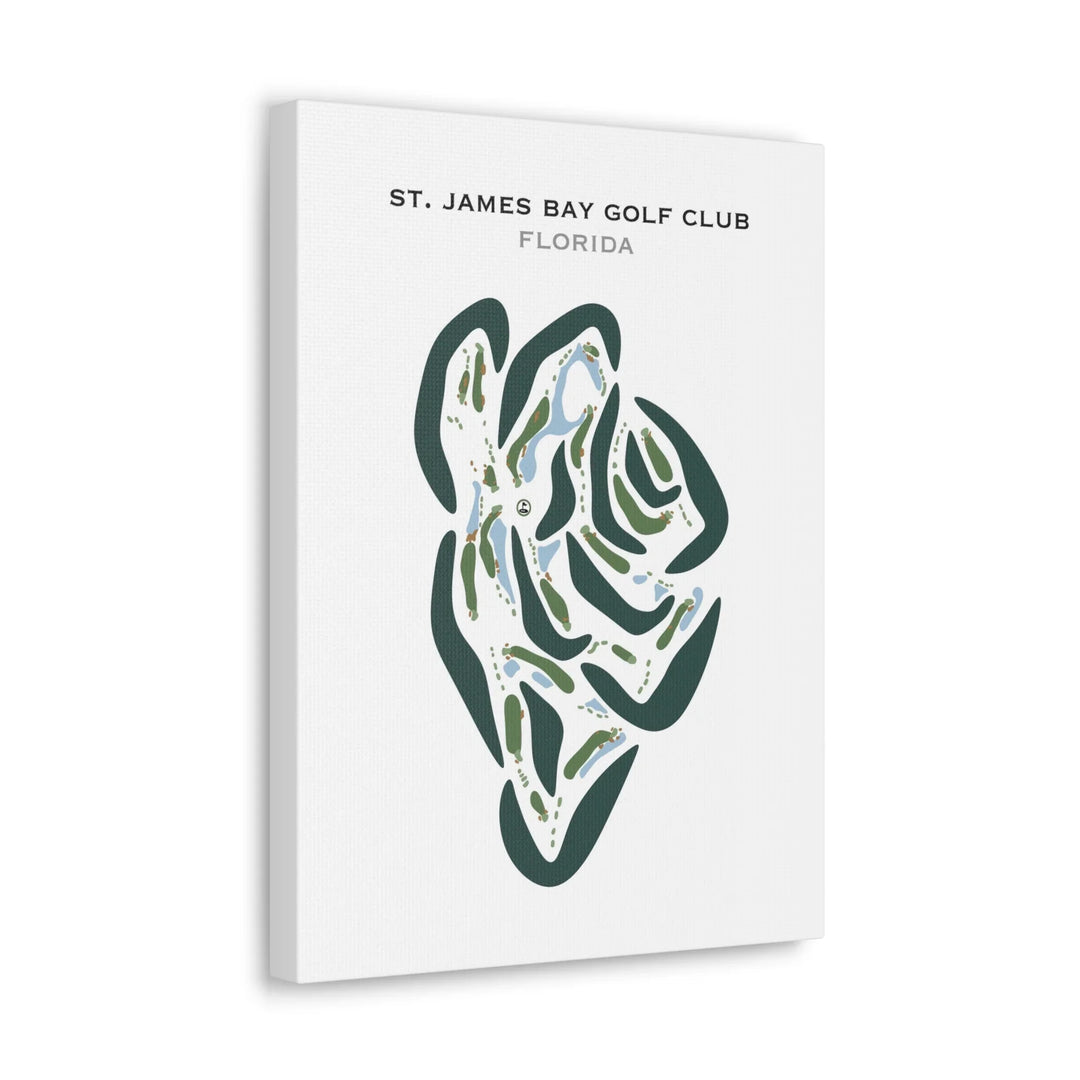 St James Bay Golf Club, Florida - Printed Golf Courses