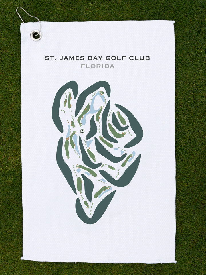 St James Bay Golf Club, Florida - Printed Golf Courses