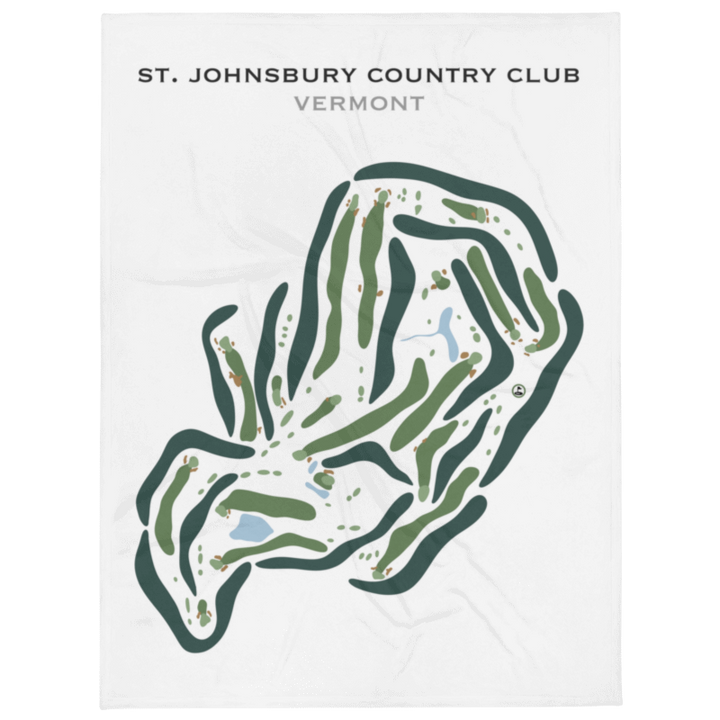 St. Johnsbury Country Club, Vermont - Printed Golf Courses