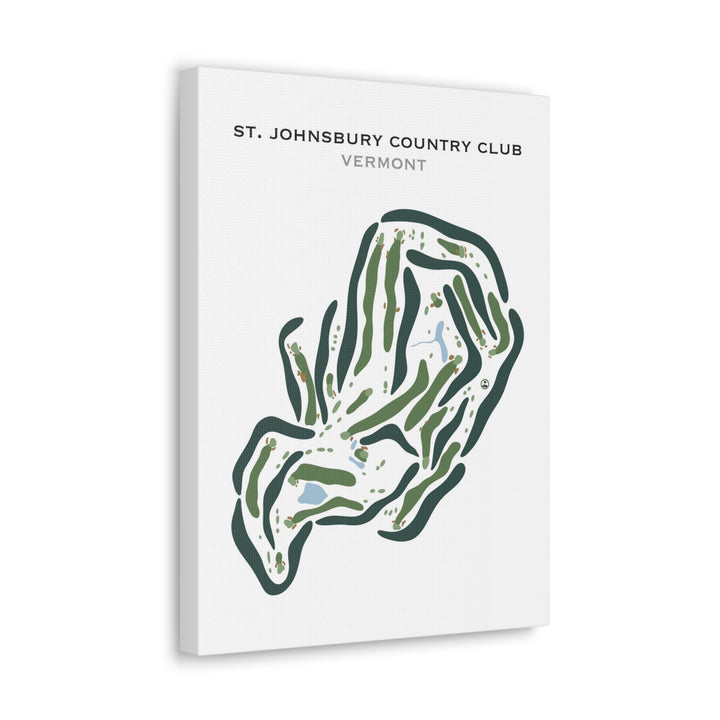St. Johnsbury Country Club, Vermont - Printed Golf Courses