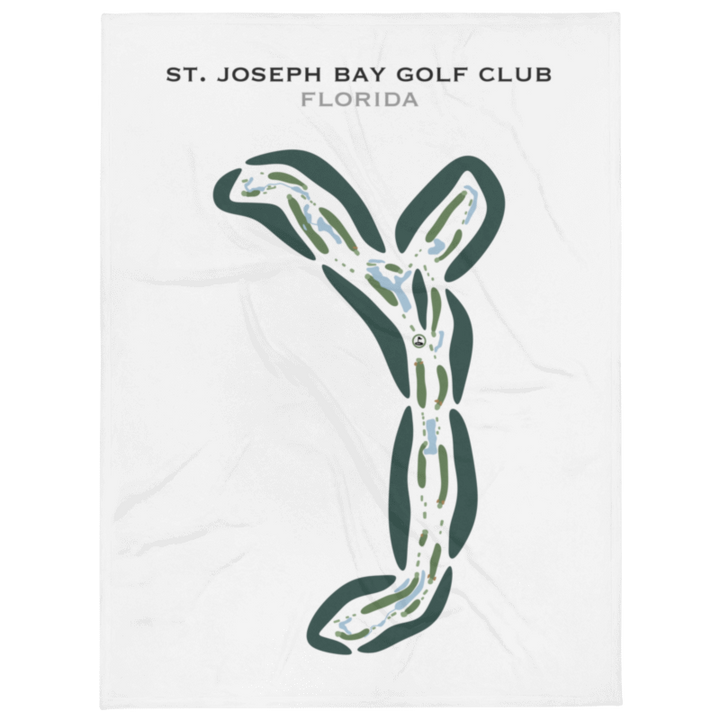 St. Joseph Bay Golf Club, Florida - Printed Golf Courses