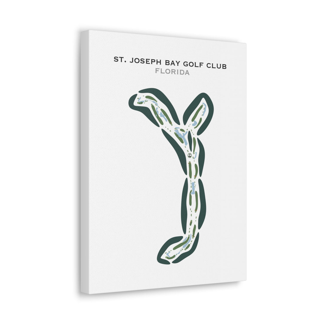 St. Joseph Bay Golf Club, Florida - Printed Golf Courses