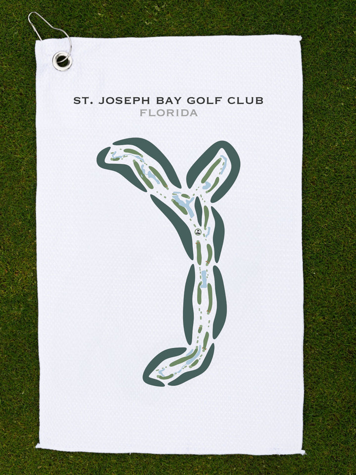 St. Joseph Bay Golf Club, Florida - Printed Golf Courses