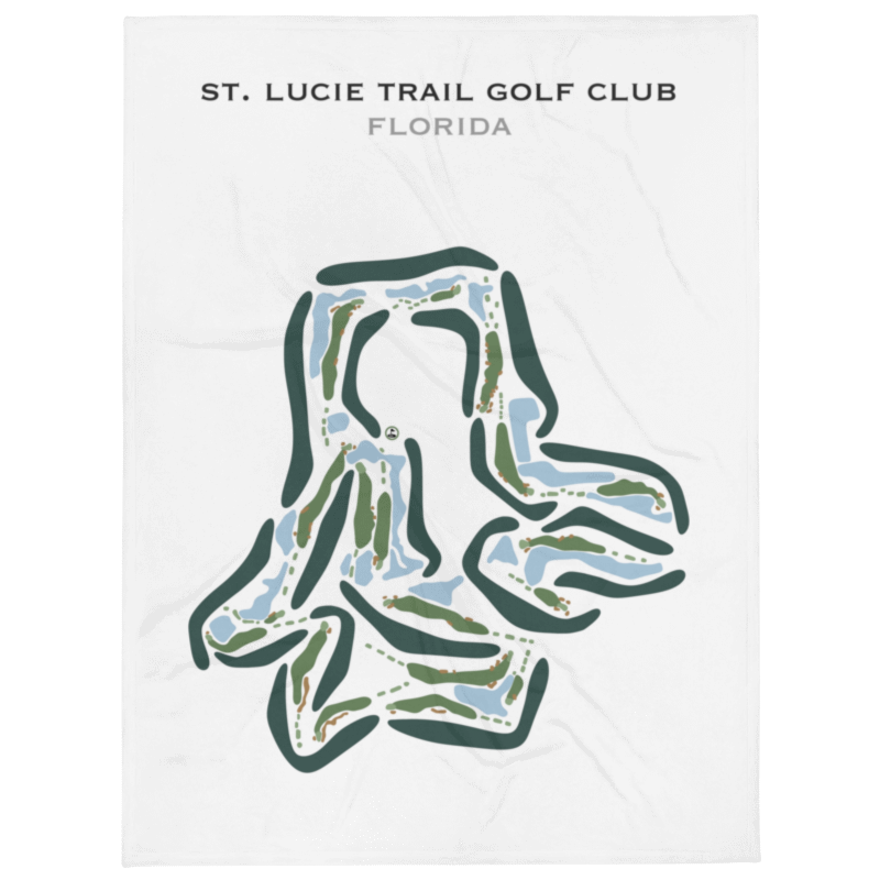 St. Lucie Trail Golf Club, Florida - Printed Golf Courses