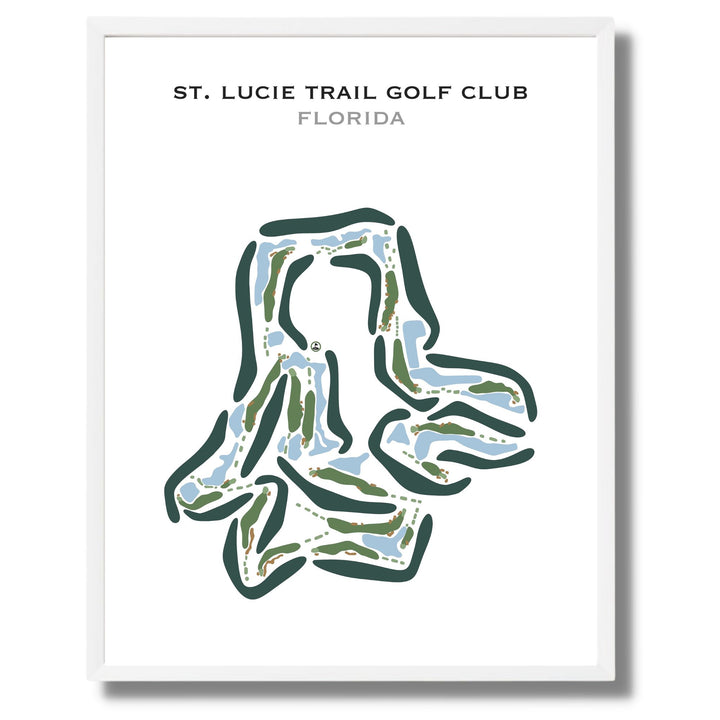 St. Lucie Trail Golf Club, Florida - Printed Golf Courses