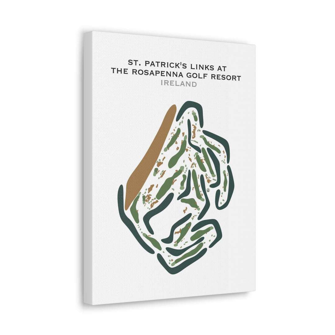 St Patrick's Links at The Rosapenna Golf Resort, Ireland - Printed Golf Courses