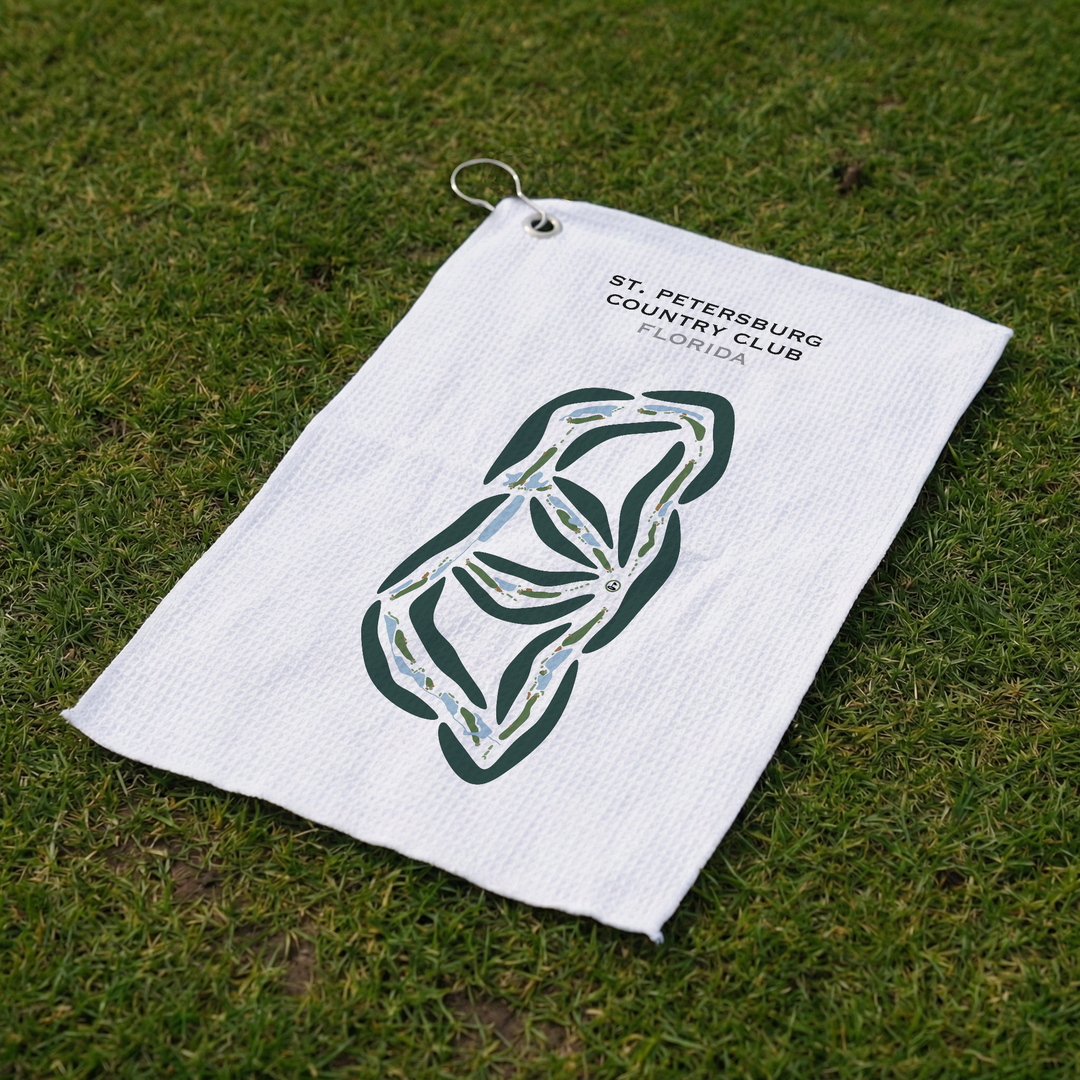 St. Petersburg Country Club, Florida - Printed Golf Courses